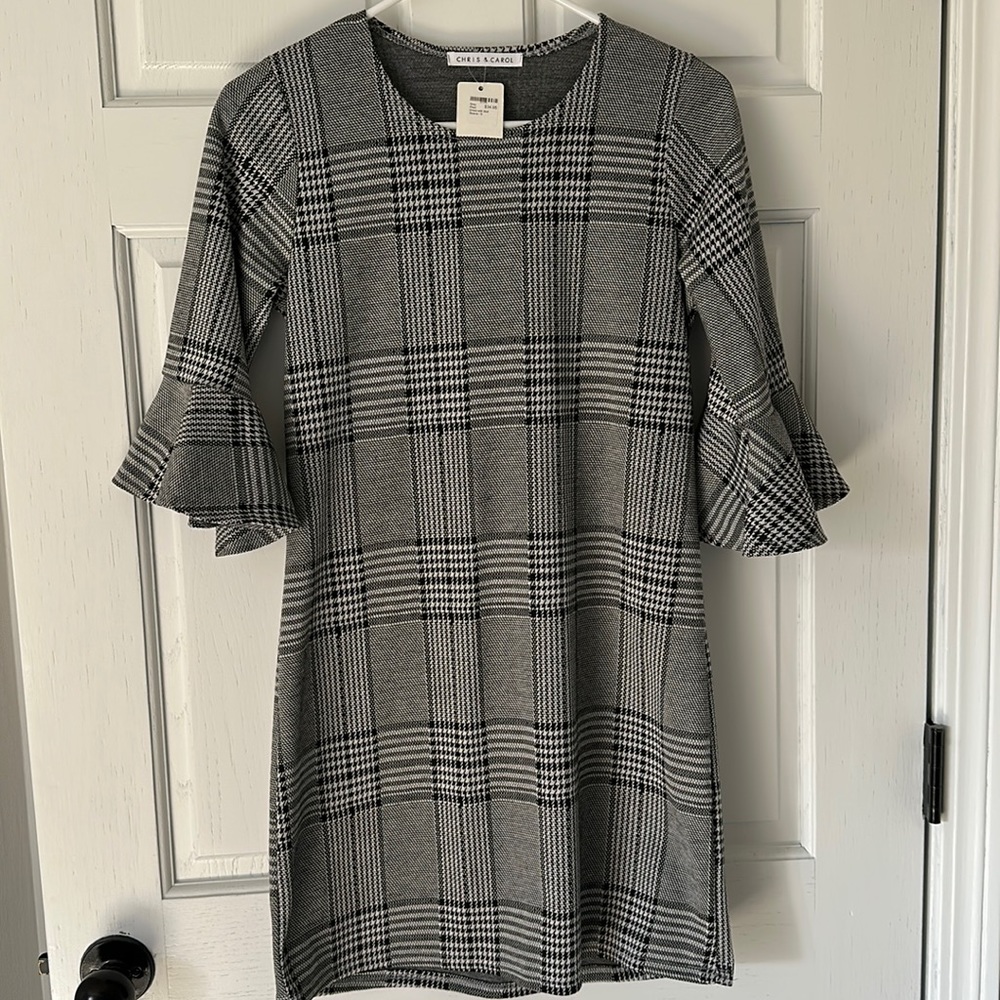 NWT Plaid Dress